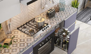 7. Tile Countertops