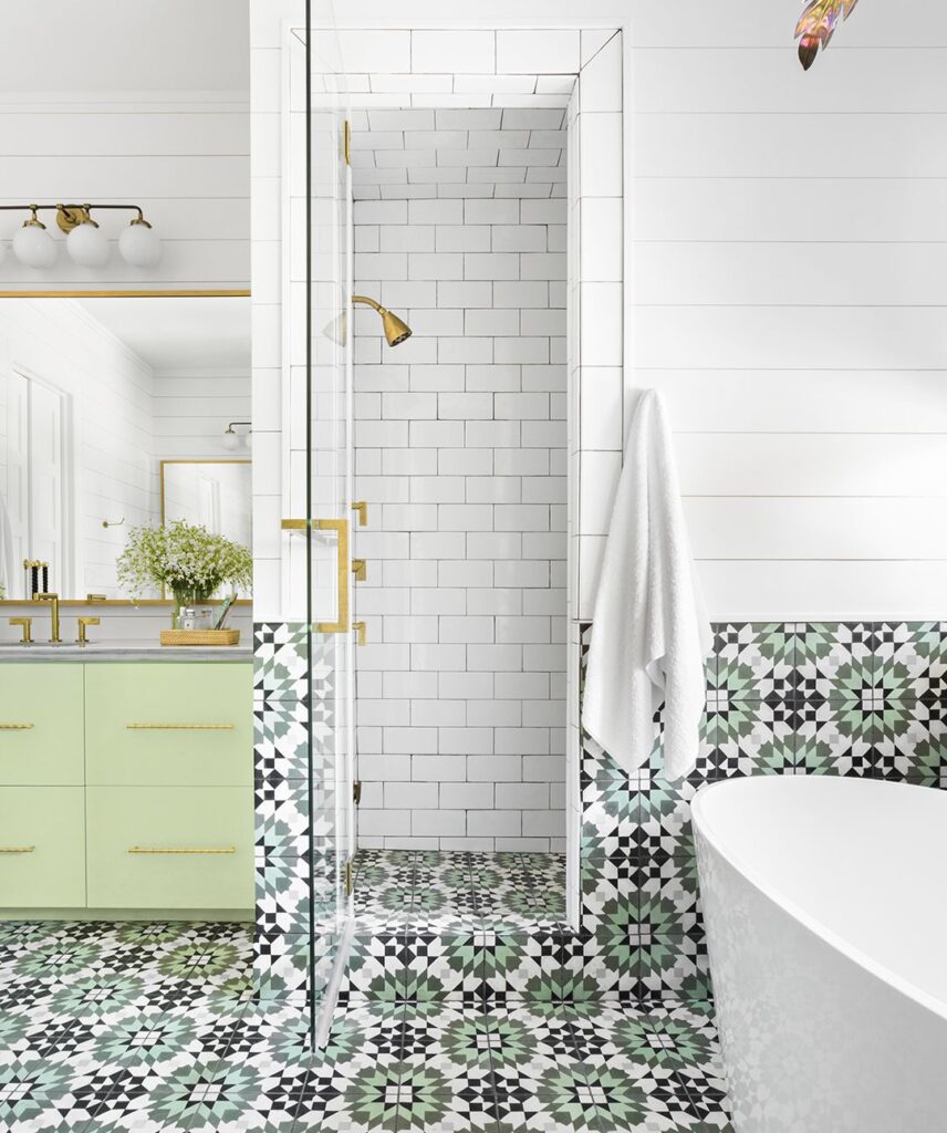 2. Popular Types of Bathroom Tiles