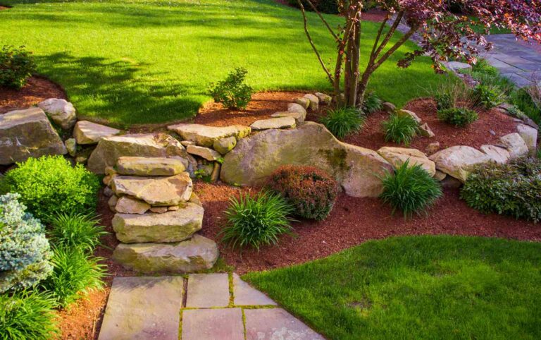 Rock Landscaping Ideas For Front Of House